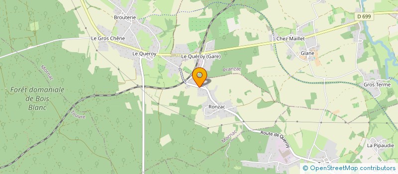 localisation de l'entreprise LES MONTGOLFIERES DU VAL DE VIENNE à MORNAC