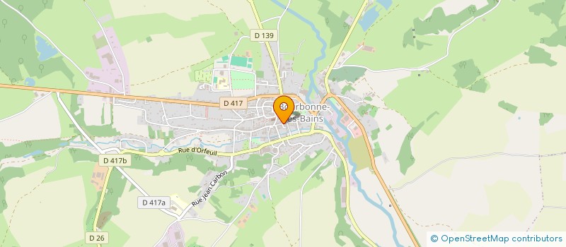 localisation de l'entreprise LES MONTRES D'ALAN à BOURBONNE-LES-BAINS