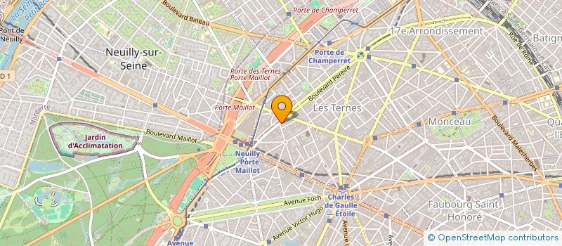 localisation de l'entreprise LES MONTS DU CEZALLIER à PARIS