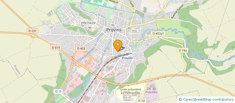 localisation de l'entreprise LES MOONTBOOTS  PROVINS