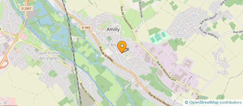 localisation de l'entreprise LES MORDUS à AMILLY