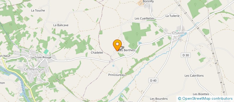 localisation de l'entreprise LES MOREAUX à TENDU