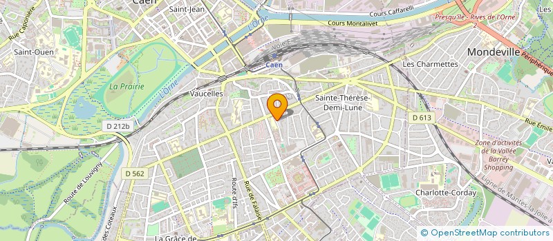 localisation de l'entreprise LES MOREYS  OUISTREHAM