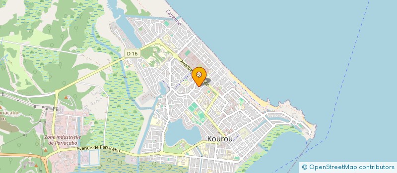 localisation de l'entreprise LES MORPH'EAU à KOUROU