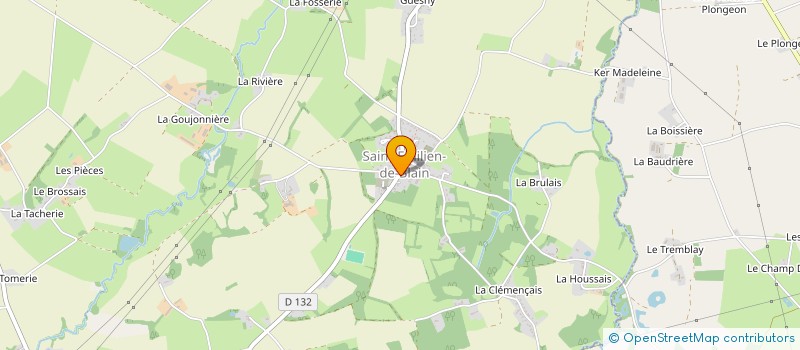 localisation de l'entreprise LES MORTIERS à BLAIN