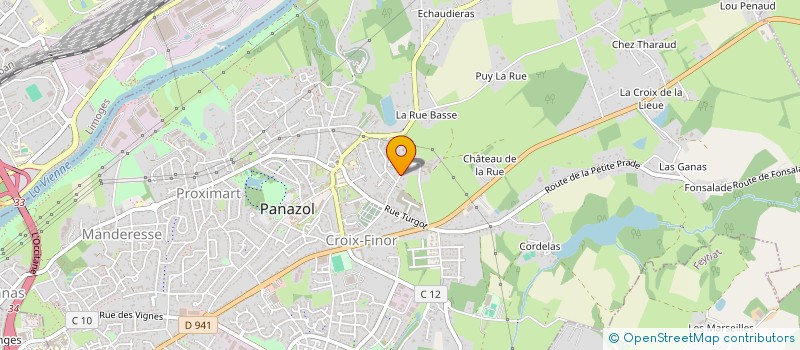 localisation de l'entreprise LES MOTARDS CONTRE LE CANCER (LMCLC) à PANAZOL