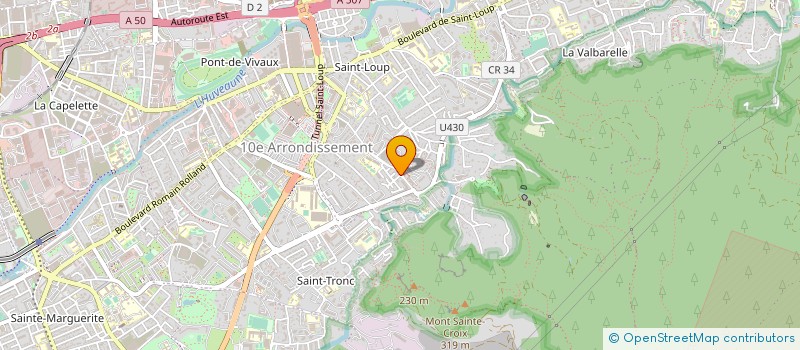 localisation de l'entreprise LES MOTARDS DU SPORT à MARSEILLE
