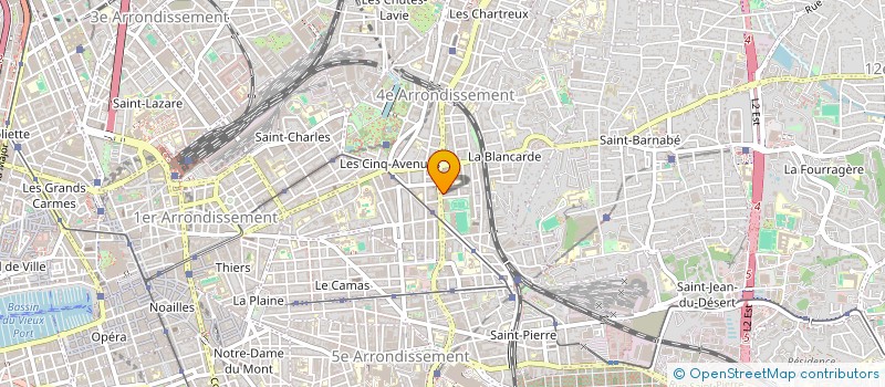 localisation de l'entreprise LES MOTS CROISES à MARSEILLE