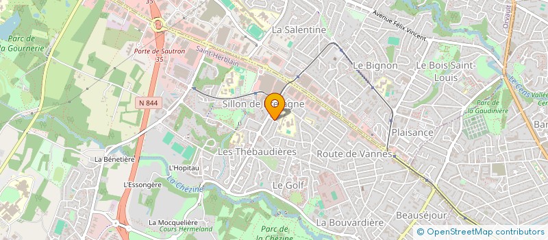 localisation de l'entreprise LES MOTS D'ENKIDU à SAINT-HERBLAIN
