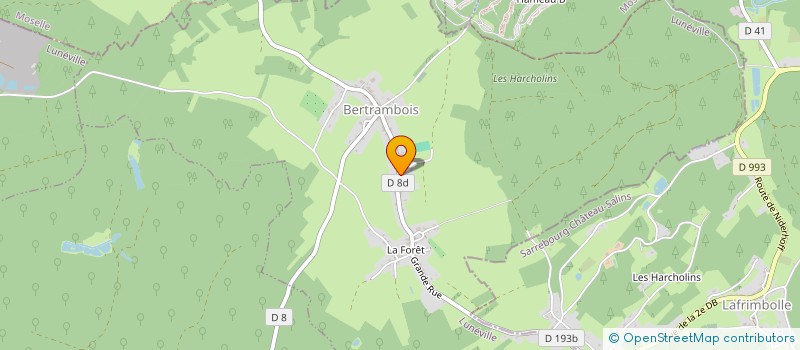 localisation de l'entreprise LES MOTS DE NINA  BERTRAMBOIS