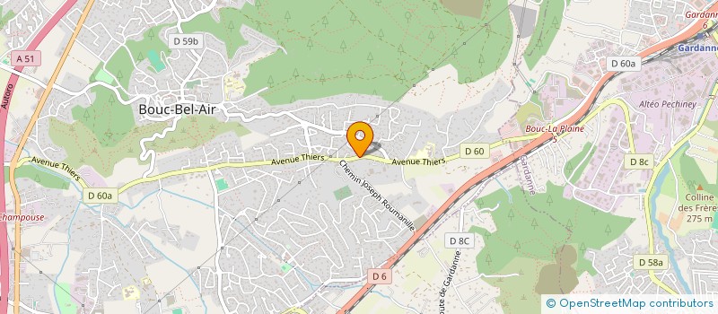 localisation de l'entreprise LES MOTS SE LIVRENT à BOUC-BEL-AIR
