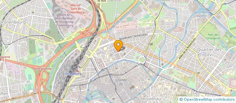 localisation de l'entreprise LES MOTS-TARD à STRASBOURG