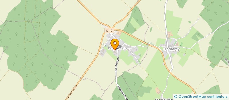 localisation de l'entreprise LES MOTTES  BONBOILLON