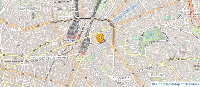 localisation de l'entreprise LES MOUETTES DE BETON  PARIS