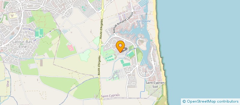 localisation de l'entreprise LES MOUETTES GYMNASTIQUE VOLONTAIRE  SAINT-CYPRIEN