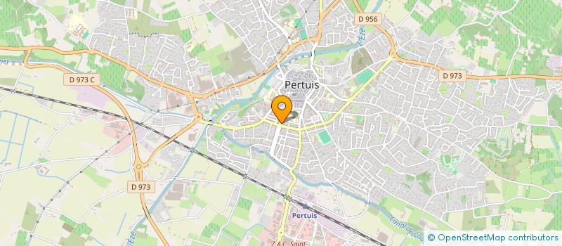 localisation de l'entreprise LES MOULIERES  PERTUIS