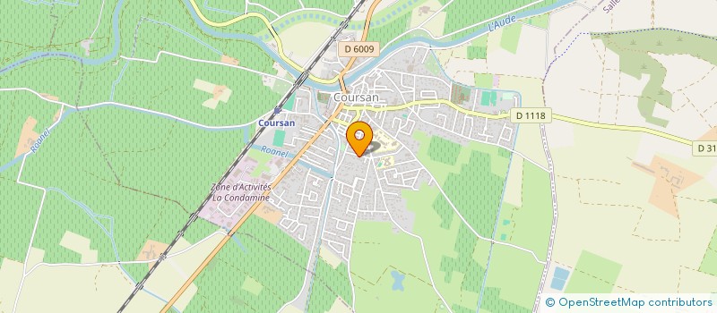 localisation de l'entreprise LES MOULINS  COURSAN