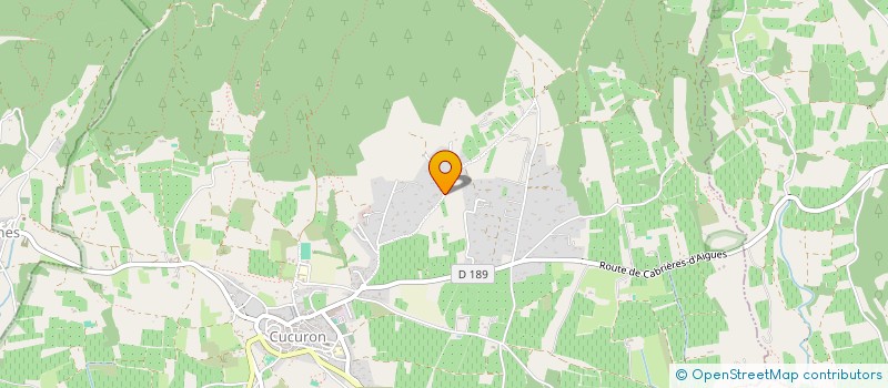 localisation de l'entreprise LES MOULINS  CUCURON