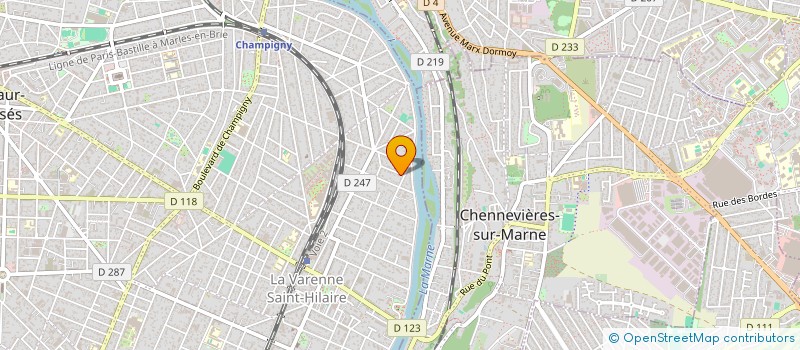 localisation de l'entreprise LES MOULINS à SAINT-MAUR-DES-FOSSES