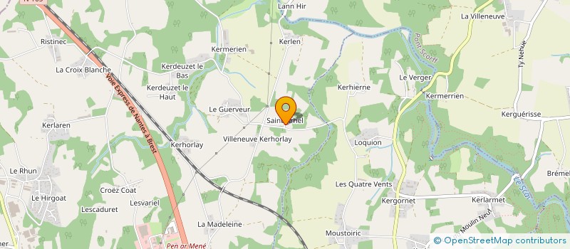 localisation de l'entreprise LES MOULINS D'ESCALANS  GUIDEL