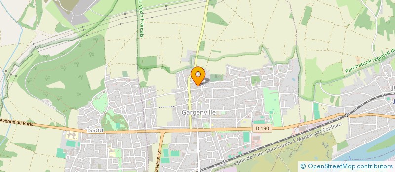 localisation de l'entreprise LES MOULINS D'HANNEUCOURT  GARGENVILLE