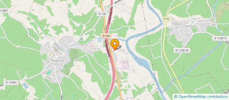 localisation de l'entreprise LES MOULINS DE LUCAS  ASPIRAN