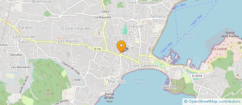 localisation de l'entreprise LES MOULINS DES PETITES USSES à LA SEYNE-SUR-MER