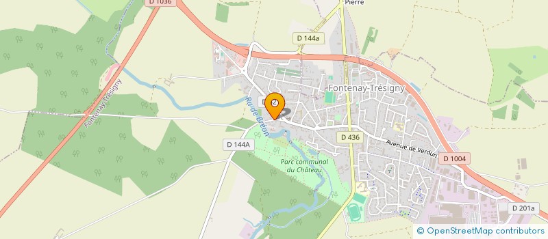 localisation de l'entreprise LES MOULINS MUNIER  FONTENAY-TRESIGNY