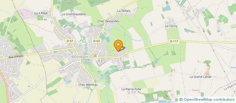 localisation de l'entreprise LES MOUMIS  MONTBERT