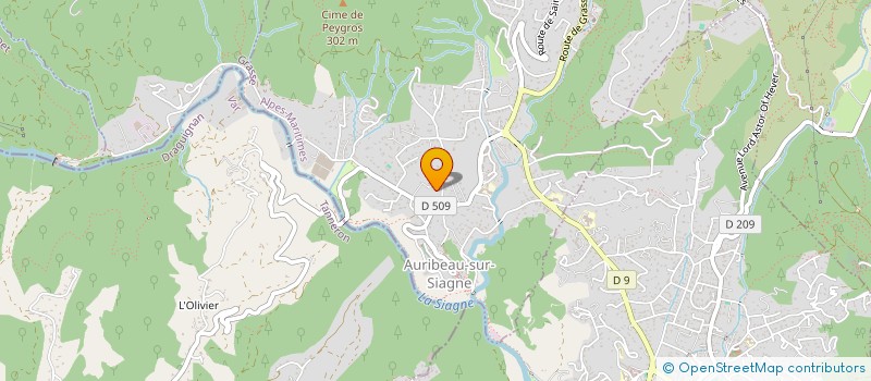 localisation de l'entreprise LES MOURAOUS  AURIBEAU-SUR-SIAGNE