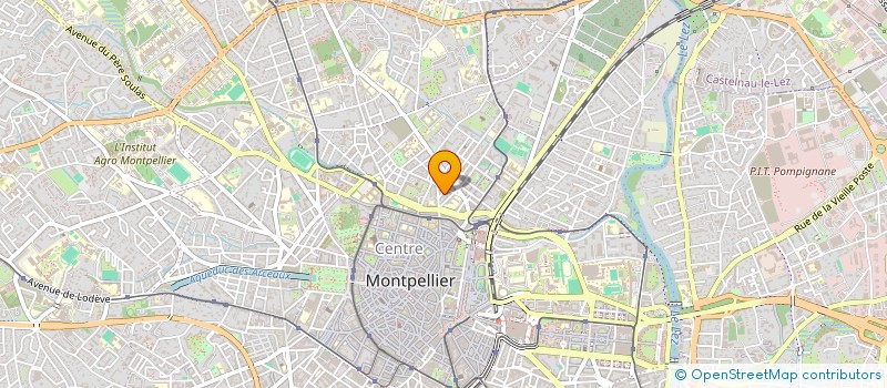 localisation de l'entreprise LES MOURRES à MONTPELLIER