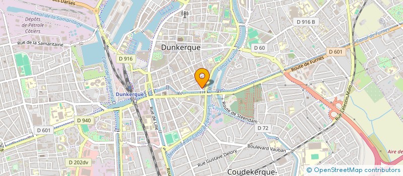 localisation de l'entreprise LES MOUSQUETAIRES à DUNKERQUE