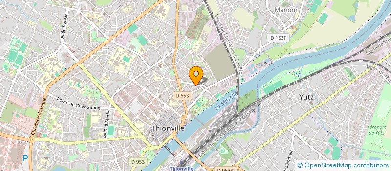 localisation de l'entreprise LES MOUSQUETAIRES à THIONVILLE