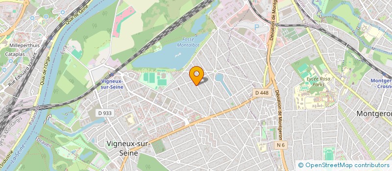 localisation de l'entreprise LES MOUSQUETAIRES à VIGNEUX-SUR-SEINE