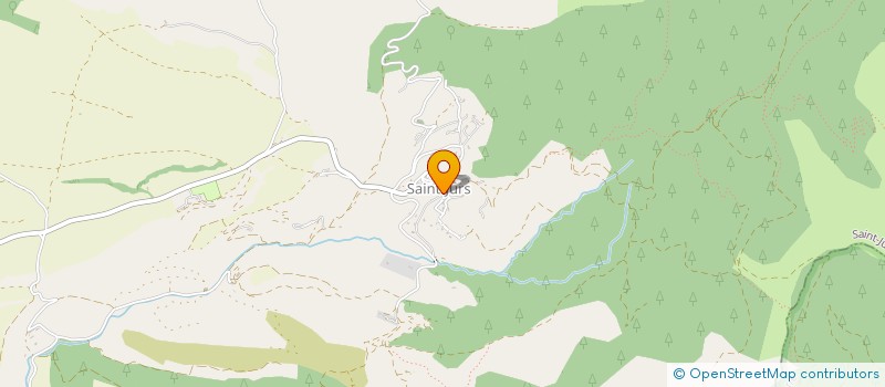 localisation de l'entreprise LES MOUSQUETAIRES DE SAINT GEORGE  SAINT-JURS