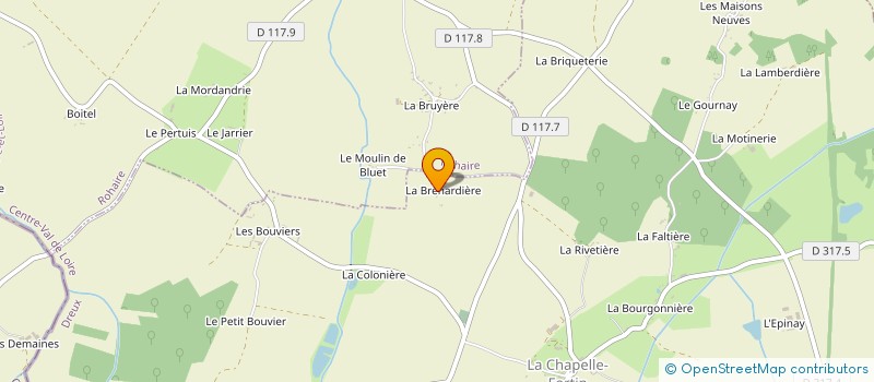 localisation de l'entreprise LES MOUSTACHES EN VACANCES à LA CHAPELLE-FORTIN