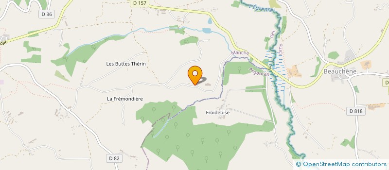 localisation de l'entreprise LES MOUSTACHUES DE L'OUEST  GER