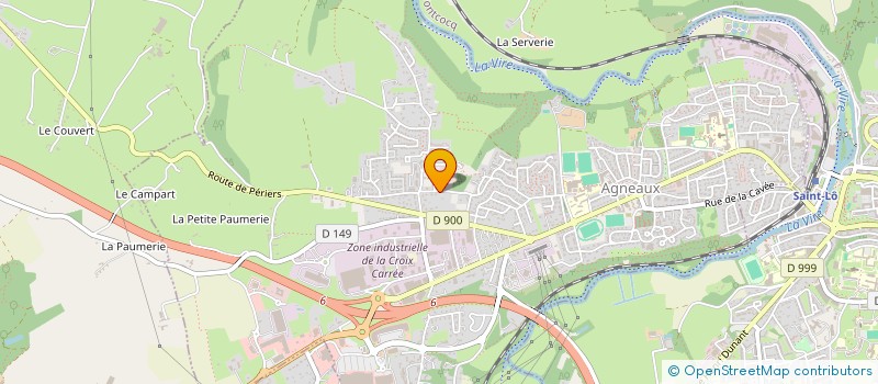 localisation de l'entreprise LES MOUSTIERS  AGNEAUX