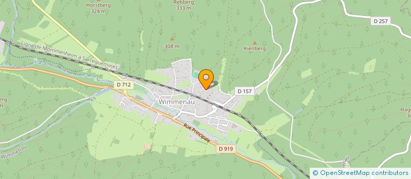localisation de l'entreprise LES MOUSTIQUES à WIMMENAU
