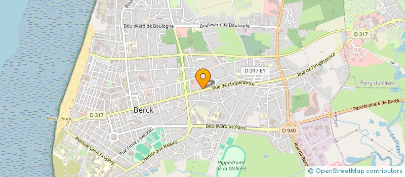 localisation de l'entreprise LES MOUTONS DE PANURGE à BERCK