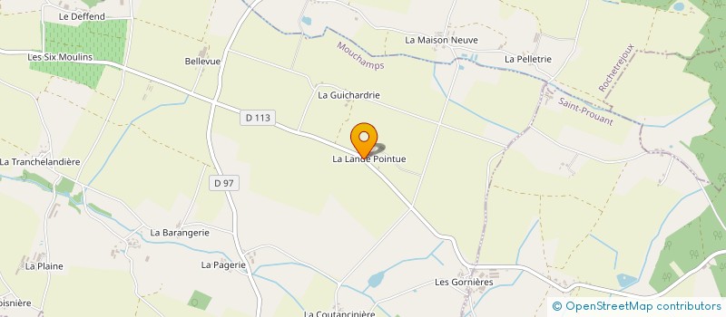 localisation de l'entreprise LES MOUTRES à MOUCHAMPS