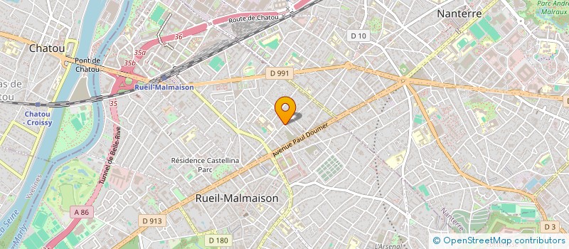 localisation de l'entreprise LES MOUVEMENTS DE MARINE à RUEIL-MALMAISON