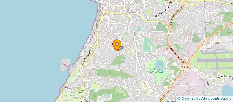 localisation de l'entreprise LES MOUVEMENTS DU SILENCE  BIARRITZ