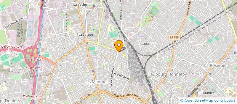 localisation de l'entreprise LES MOYENS  TOULOUSE