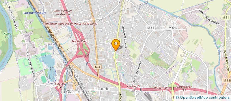 localisation de l'entreprise LES MUES D'ACANTHE à TOULOUSE