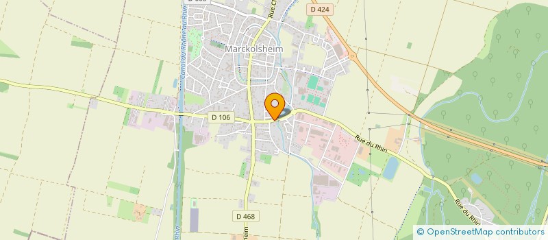 localisation de l'entreprise LES MUGUETS DU RHIN  SCHNAU