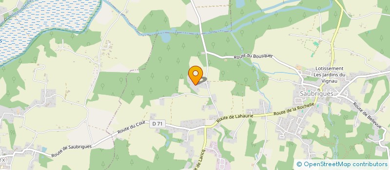 localisation de l'entreprise LES MULETIERS DE L ADOUR  SAINT-JEAN-DE-MARSACQ