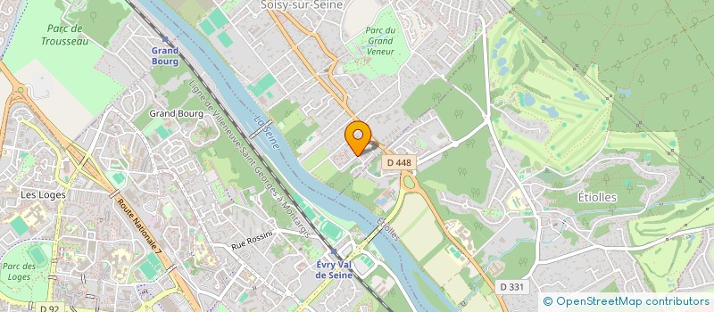 localisation de l'entreprise LES MULOTS DE SOISY à SOISY-SUR-SEINE