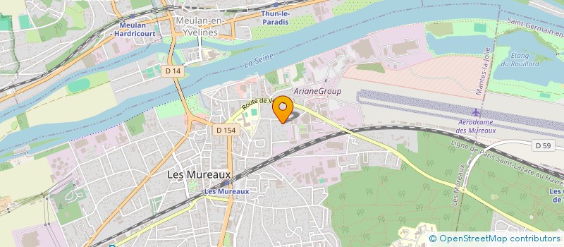 localisation de l'entreprise LES MUR'EAU à LES MUREAUX
