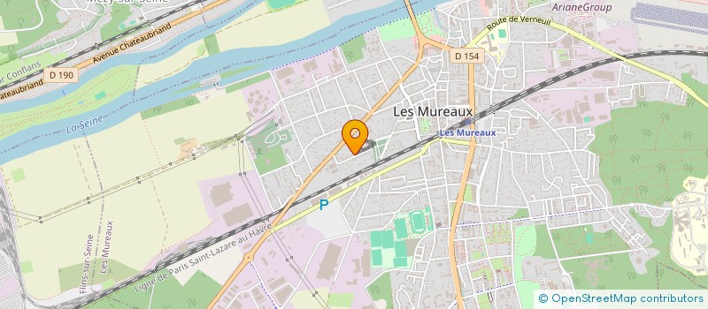 localisation de l'entreprise LES MUREAUX D'HIER A DEMAIN à LES MUREAUX
